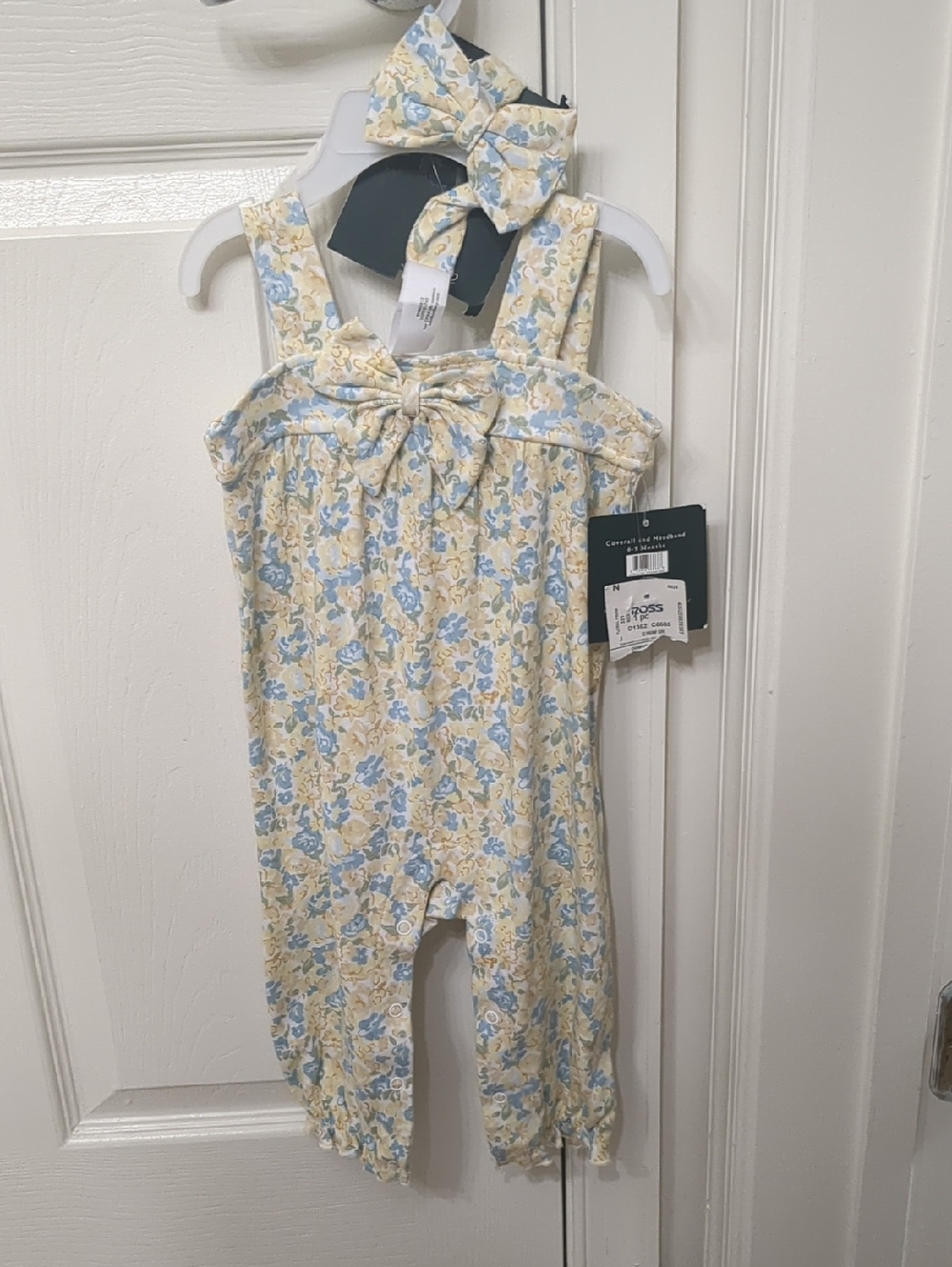 Baby Romper/Coverall & Headband